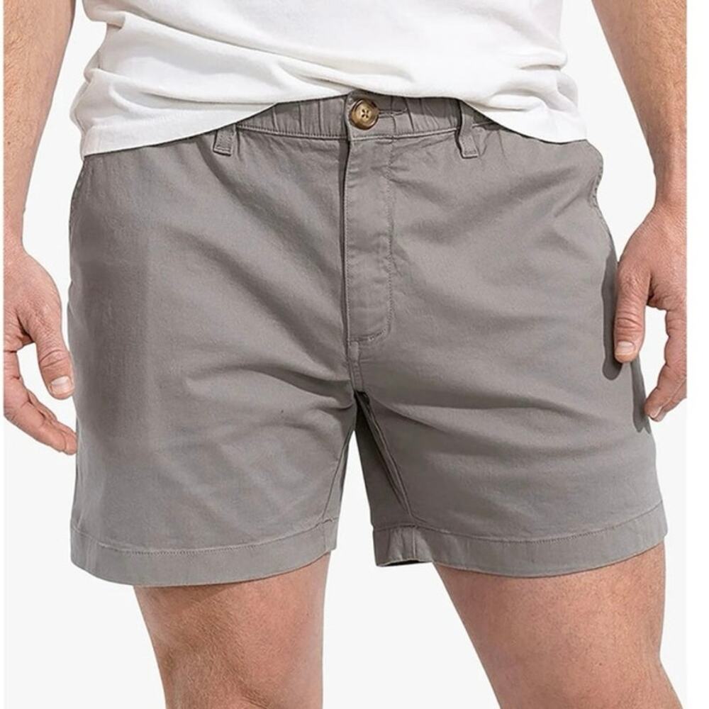 Men's Chubbies 5.5" Casual Stretch Shorts gray size small
